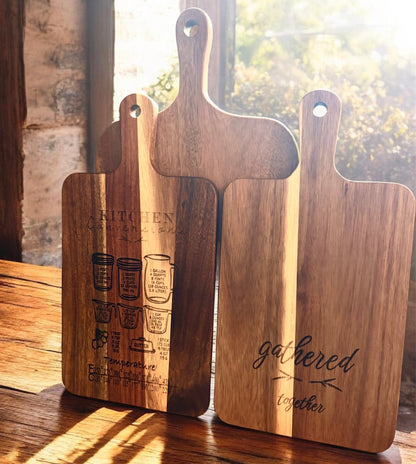 Engraved Wood Cutting Board | Gathered Kitchen