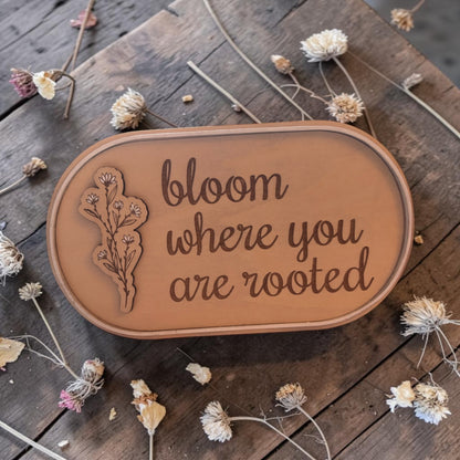 Engraved Wood Sign | Farmhouse Decor