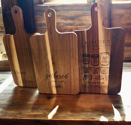 Engraved Wood Cutting Board | Gathered Kitchen