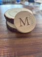Engraved Wood Coasters | Western Farmhouse Decor